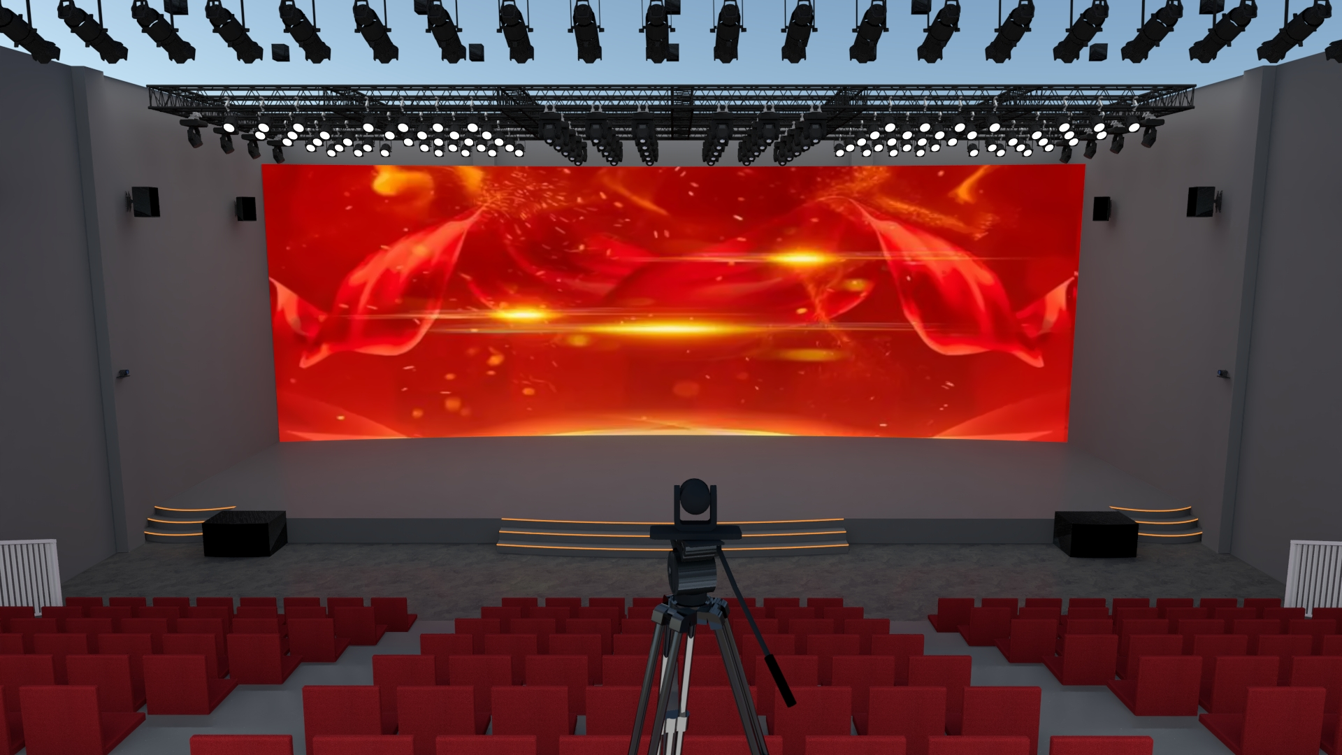 廣播級(jí)演播大廳（250-400m2）
